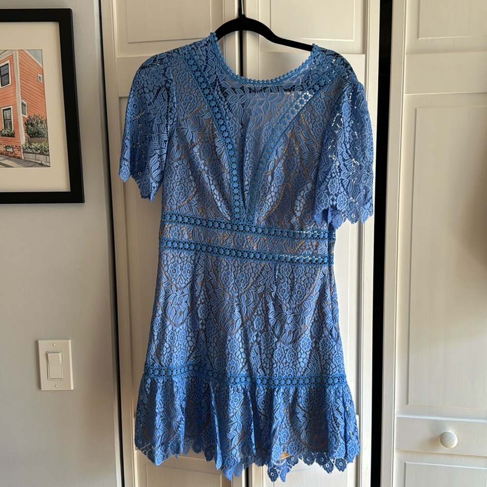 Saylor blue dress